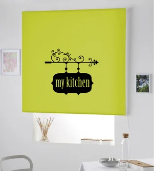 

Blind Iroa pesronalizable for Kitchen/My Kitchen! ROLLER BLINDS TRANSLUCENT! (PISTACHIO 100X175)