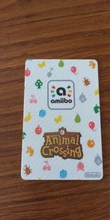 Tarjeta de Animal croxxxing n. ° 031 ~ 060, funciona para NS NFC Ntag215, serie de juegos de Chip 1 New Horizons, Villager popular