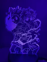Night-Lamp Bedroom Decor Manga Gift Anime Hunter-X-Hunter Kids Child for 3d