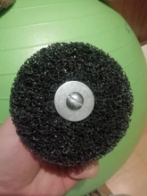 1 Uds rueda de decapado de discos para amoladoras angulares limpiar y eliminar pintura revestimiento de óxido para Metal madera de fibra de vidrio de trabajo