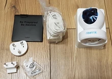 Reolink interior Cámara cámara IP wifi 3MP Super HD Pan & Tilt 2-Audio 24/7 Grabación de detección de movimiento inteligente casa Cam para bebé niñera E1