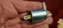 Válvula Solenoide de plástico para Gas, agua, aire, N/C, normalmente cerrada, pequeña, CC, 12V