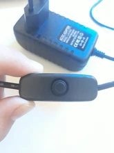Charger Switch-Button Power-Adapter Raspberry Pi Micro-Usb-Port Volt Plus Dc 5v 5-V 100-240V