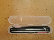 Agujas de acero inoxidable para eliminación de acné, herramientas para quitar espinillas y espinillas, cuidado de la piel Facial, limpiador de poros faciales, 4 Uds.