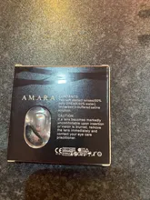 AMARA-lentillas cosméticas, lentillas de colores para ojos, bonitas, serie negra, 1 par