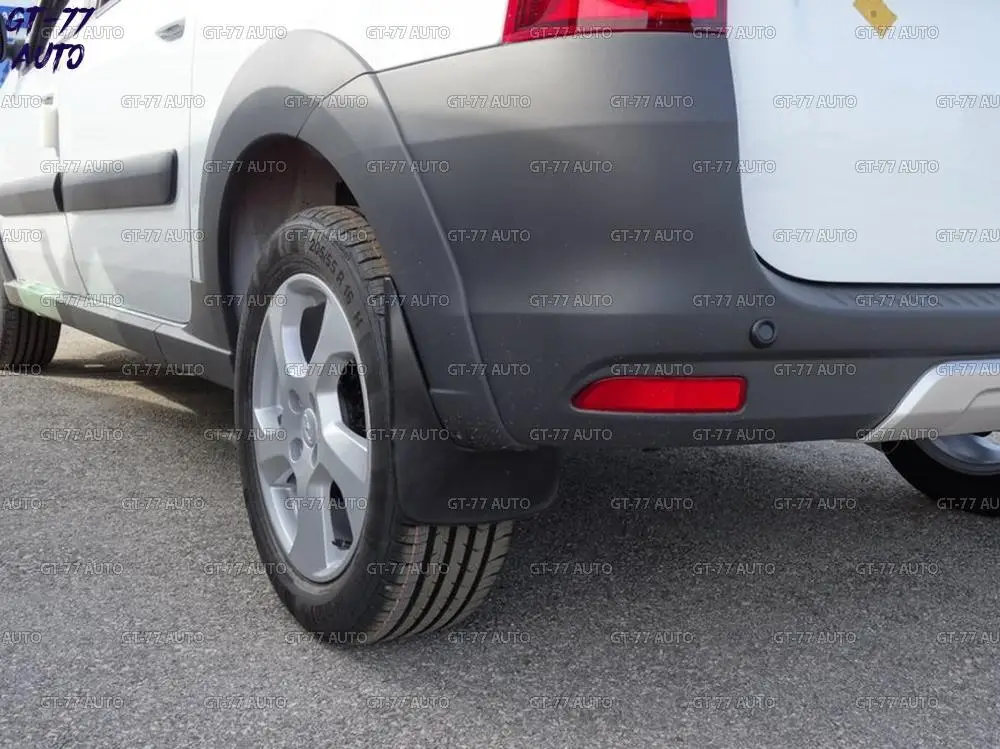Брызговики задних колес для Renault Logan 2009- защитные против брызг литья внешний материал Резина Стайлинг тюнинг