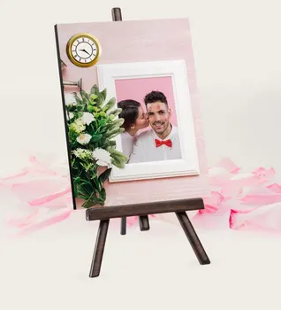 

Personalized Photo Şovaleli Table Clock-3