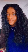 RuiYu 180 densidad 250 rizado de la onda de agua pelo peluca del pelo humano transparente de la onda de agua peluca con malla frontal T parte brasileño mojado y ondulado peluca