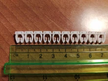 100/150pcs/lot Cable Markers Colourful C-Type Marker Number Tag Label For 2-3mm Wire