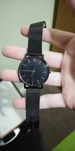 Reloj minimalista de cuarzo para hombre, cronógrafo ultradelgado, sencillo, de negocios, con correa de malla de acero inoxidable, Masculino