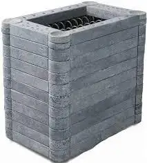 

Electric oven Sawo Super Nimbus v12nim-240ns-v12-p (24 kW, remote control, cladding-талькохлорит)
