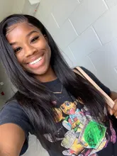 Hueso recto frente de encaje pelucas de cabello humano 180% de densidad Pre arrancó 13x4 brasileño recto peluca con malla frontal 4X4 Cierre de encaje peluca