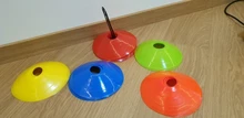 Disc-Cone-Set Plastic-Stand-Holder Game-Disc Football-Ball Soccer Training-Space Agility