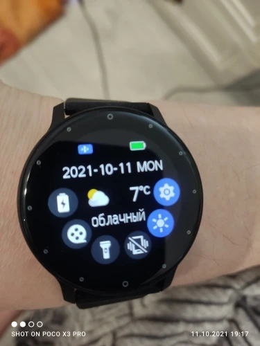 Отзыв о товаре смарт часы Новинка 2021, Смарт-часы CanMixs для женщин и мужчин, женские спортивные Смарт-часы для фитнеса, монитор сна и сердечного ритма, водонеп... от пользователя R***r