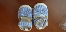 Zapatos de verano para niños y recién nacidos, zapatillas de cuna suaves para bebés, antideslizante con lazo a rayas, 0 a 18 m, 2019