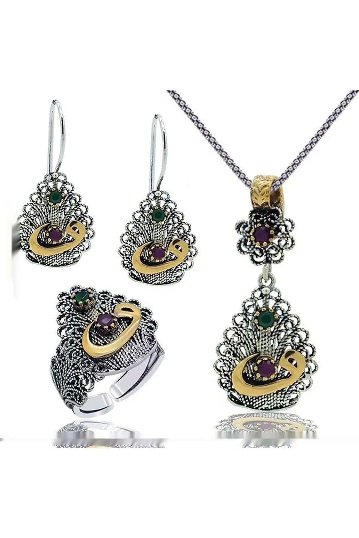 

Silver Filigree The Vavle Set