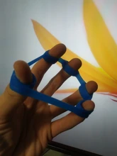 Pinza de dedo para entrenamiento de fuerza, banda de resistencia delgada, agarre de mano, accesorios de ejercicio flexibles, herramientas de Fitness al aire libre, 1 Uds.