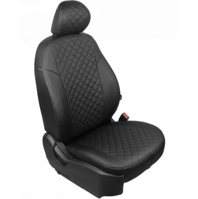 Комплект автомобильных чехлов Seintex 96300 для Алькантара SKODA OCTAVIA Tour 04- 2/3 - рисунок