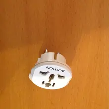 Converter-Plug Wall-Plug Travel-Adapter Euro 2-Round-Pin-Socket Universal US To 16A UK