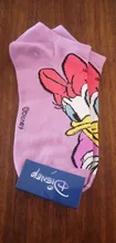 Disney 1 par nuevo de verano de Corea las mujeres calcetines de dibujos animados de animales Mickey pato calcetines lindo divertido tobillo Calcetines de algodón calcetines invisibles