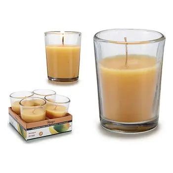 

Candle Set Glass (4 Pieces) Mango