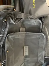 Viajes cubos de embalaje 6 unids/set moda impermeable de gran capacidad bolsos de organización de ropa de almacenamiento paquete hombres Weekender bolsa