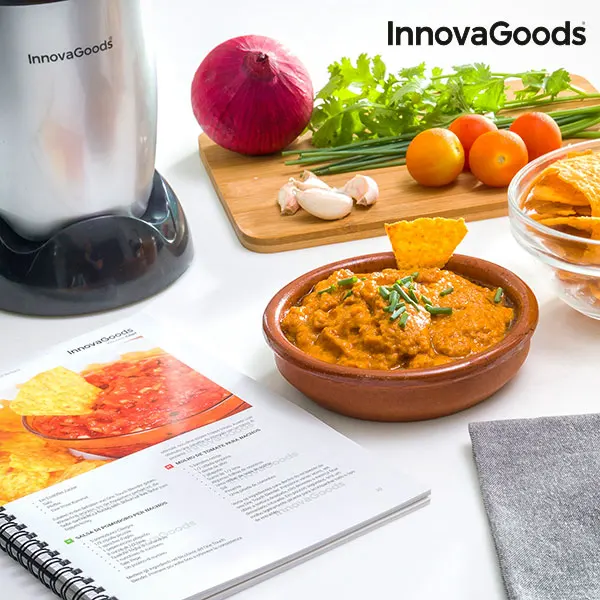 InnovaGoods One Touch Блендер с книгой рецептов 250 Вт Серый