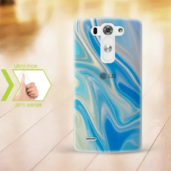 

Personalized LG G3 Slim Clear Silicone Phone Cover (Marble Temalı-1)