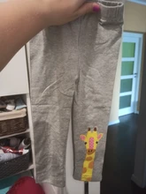 Las polainas de las muchachas 100% de algodón pantalones de niño niña niños pantalones niñas pantalones ajustados imprimir patrón de dibujos animados niños polainas Pantalones