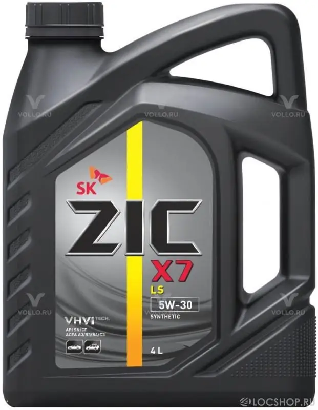 ZIC X7 Diesel 5W-30 масло моторное синтетическое 5W30 4 л. | Автомобили и мотоциклы