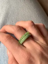 Anillo de cuentas de cristal de varios colores para mujer y niña, joyería para mujer y niña, Coreano hecho a mano elástica, anillos de fiesta apilados
