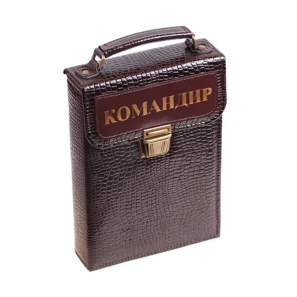 Set in a bag case genuine leather &quotCommander" (2 person | Багаж и сумки