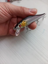 Floating Wobbler Crankbait-Tackle Fishing-Lure Minnow Hard-Bait Treble-Hooks Swimbait