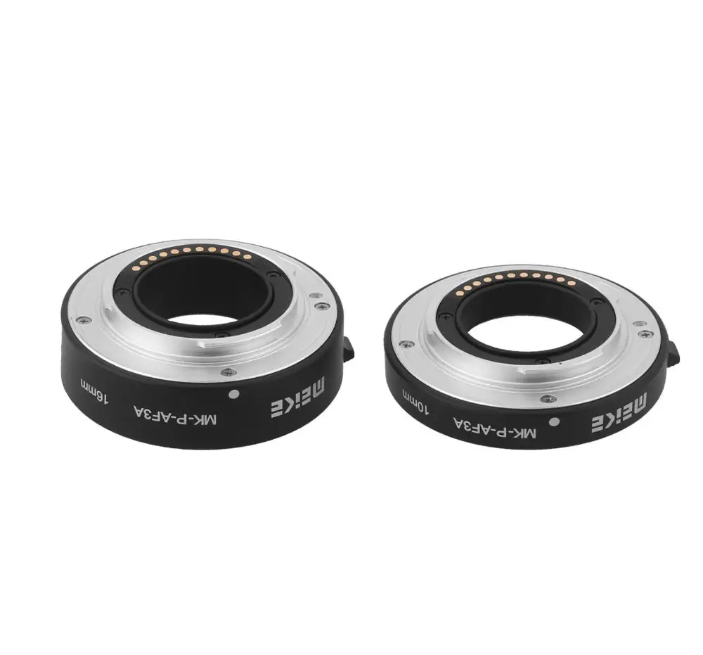 Meike металлическое макрокольцо-удлинитель с автофокусом AF для Panasonic Olympus M43 крепление G2 G3 GH4 GH5 GF2 GF3 GF5 GX1 EP1 EP2 EP3