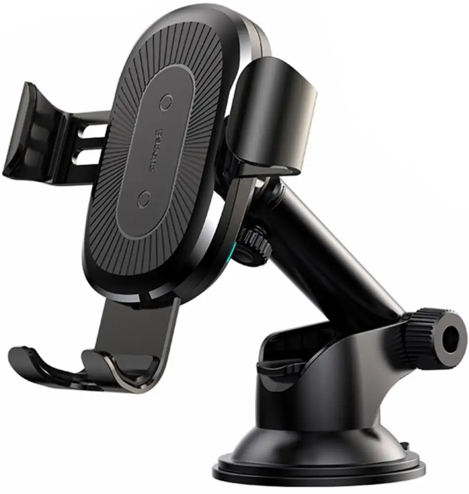 Держатель с беспроводной зарядкой Baseus Wireless Charger Gravity Car Mount 2(WXYL-A01