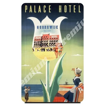

Netherlands souvenir magnet vintage tourist poster