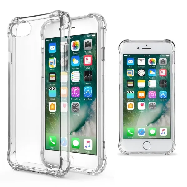 Гелевый Чехол-подставка Apple IPhone 6 | 6s | углы усиленные прозрачные антиударные края