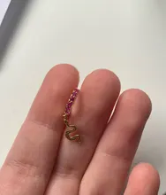 Pendientes pequeños de arcoíris de Playa de Ley 925 para mujer, con personalidad, animal, serpiente, abeja, mariposa, de plata y oro, 1 unidad