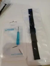 UTHAI-correa Milanesa S02 Universal para reloj, pulsera de repuesto de plata y acero inoxidable de 8-24mm y 20mm, 22mm