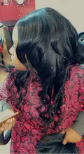 Beaudiva-extensiones de pelo ondulado brasileño con Frontal, extensiones de cabello humano de 34 y 36 pulgadas con cierre Frontal de malla