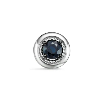 

585 sterling gold pendant with stones: Sapphire