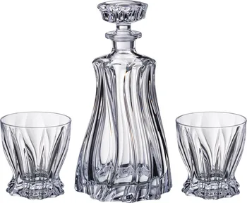 

Set for whiskey "pantica" 3 Ave: shtof + 2 cups 700/280 ml. Height = 25/10 cm.