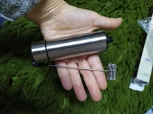 Espumador de leche eléctrico potente, batidor de acero inoxidable, fabricante de espuma, 2 uds.