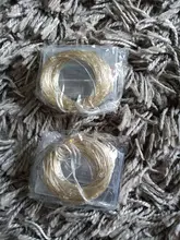 Light-String Garland Copper-Wire-Lights Battery-Power Festoon Fairy LED Christmas Feimefeiyou