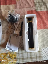 Cortadora de pelo eléctrica para hombre, afeitadora profesional de pelo Dragon Barber, sin cable, USB, 0mm