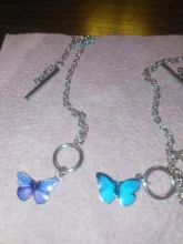 Pulseras de mariposa para parejas, brazaletes de diseño Ins para mujer, estudiantes, novia, hermana, regalo, Charms