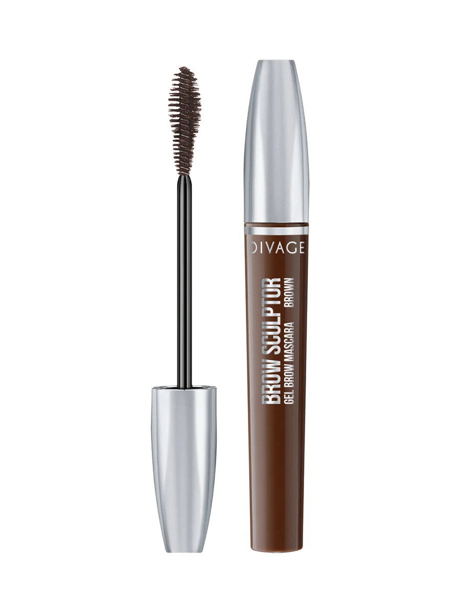 Косметика Divage Тушь Для Бровей Brow Sculptor Gel Brown- 01