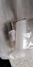 Sink Soap Dispenser Kitchen-Accessories Bathroom Stainless-Steel 300ML Brushed Manually-Press