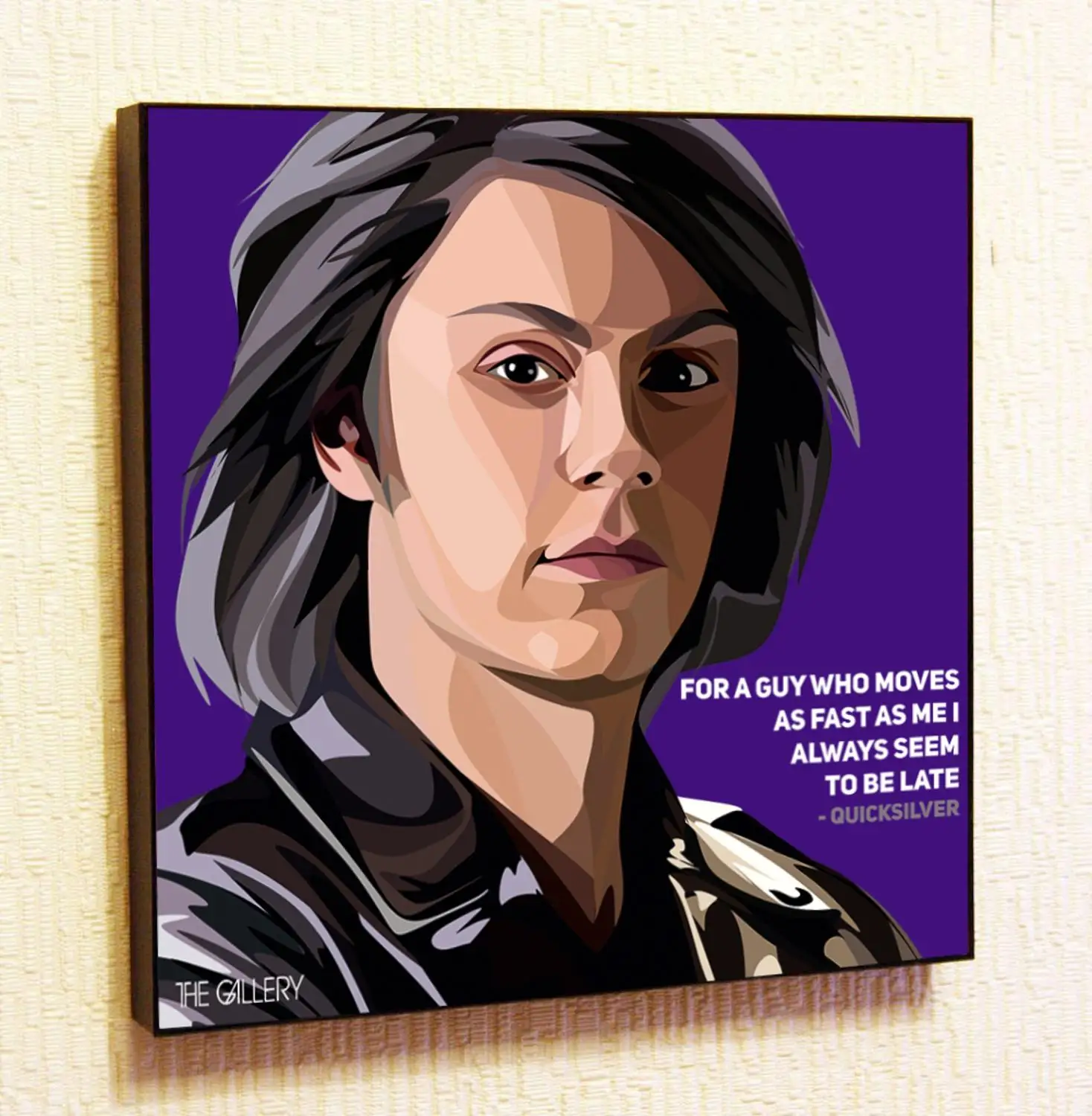 Quicksilver Picture Poster pop art Marvel DC Comics print decor poster | Дом и сад