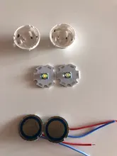 Light Led-Lens 20mm White Cree xm-L Star Pcb 15degree with Base-Holder-Kit 5modes 5modes